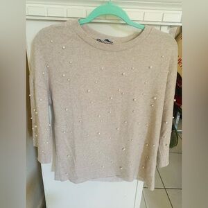 Zara beige sweater sz S